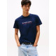 Tommy Hilfiger Ανδρική κοντομάνικη μπλούζα Logo Jersey Crew Neck T-Shirt